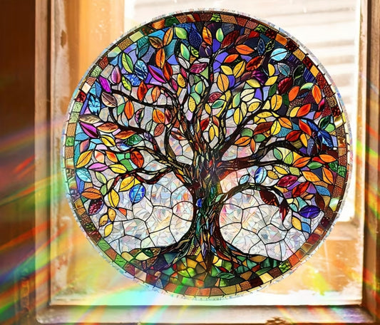 Tree of life window sticker