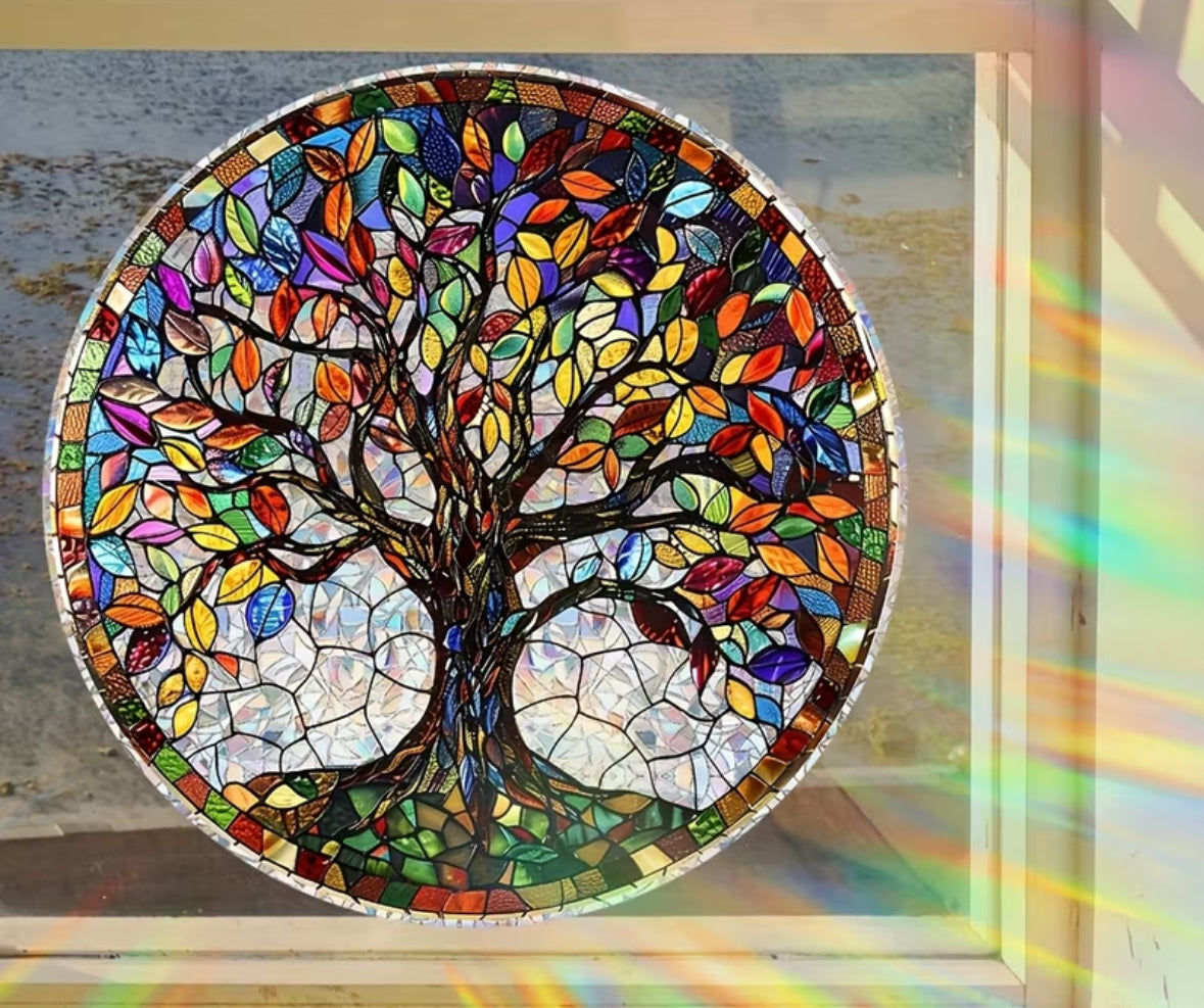 Tree of life window sticker