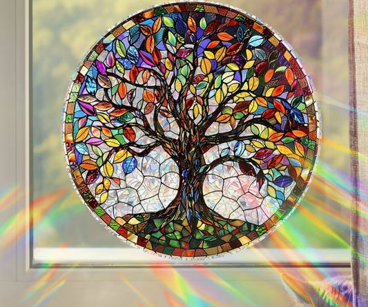 Tree of life window sticker
