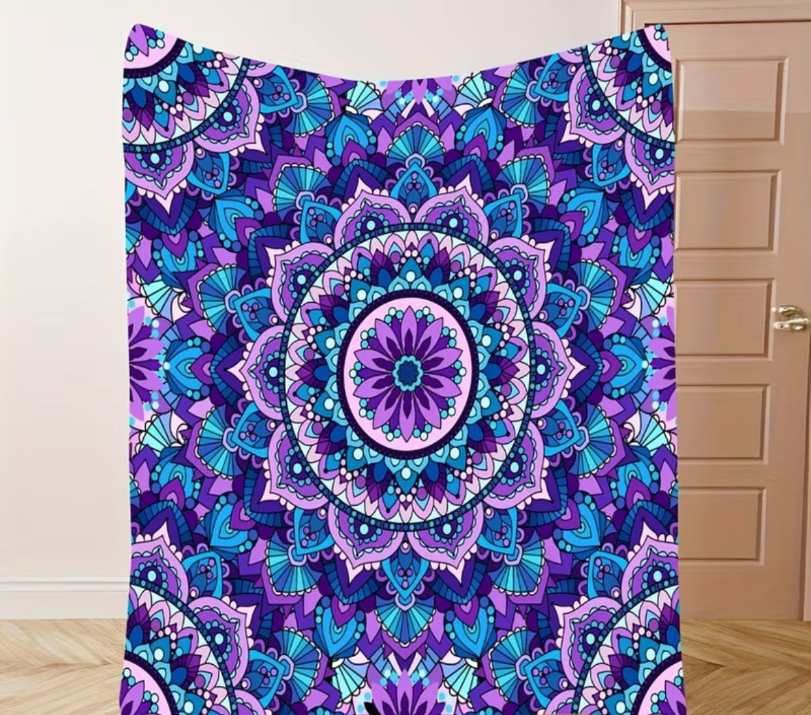 Spiritual blanket Mandela pattern